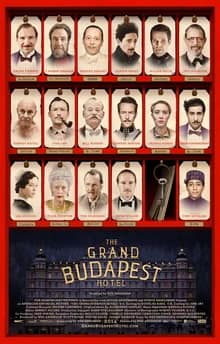 The Grand Budapest Hotel theatrical poster